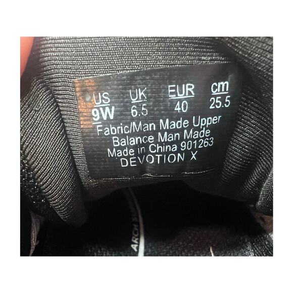 Ryka Women's Devotion X Black Athletic Training Shoes Sneaker Size 9 Wide - Picture 3 of 10